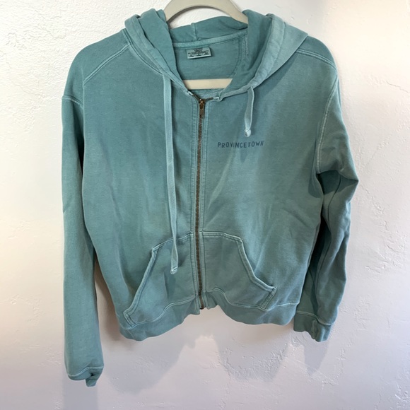 comfort colors zip up hoodie